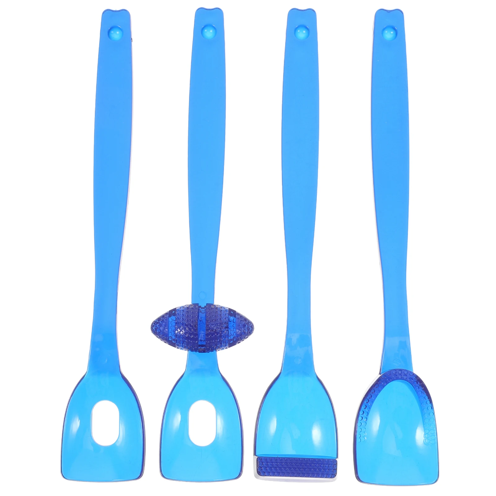 

4pcs Oral Correction Training Tools Kids Speech Therapy Spoon Set Oral Motor Exercise Health Care Accessories
