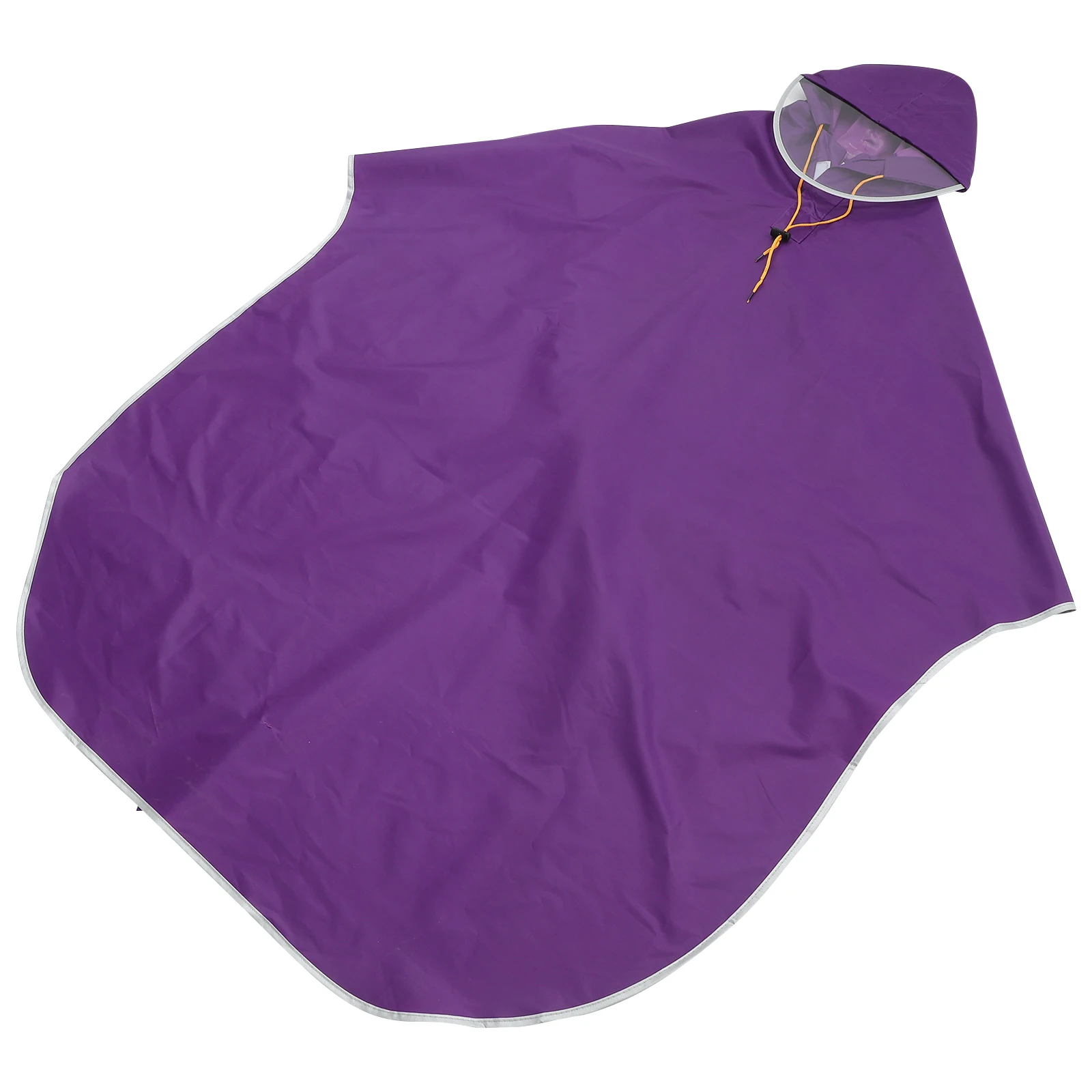

E Bike Raincoat Lightweight Hooded Scooter Cover Cycling Cape Poncho Unisex Oxford PVC Waterproof Windproof Outdoor Camping
