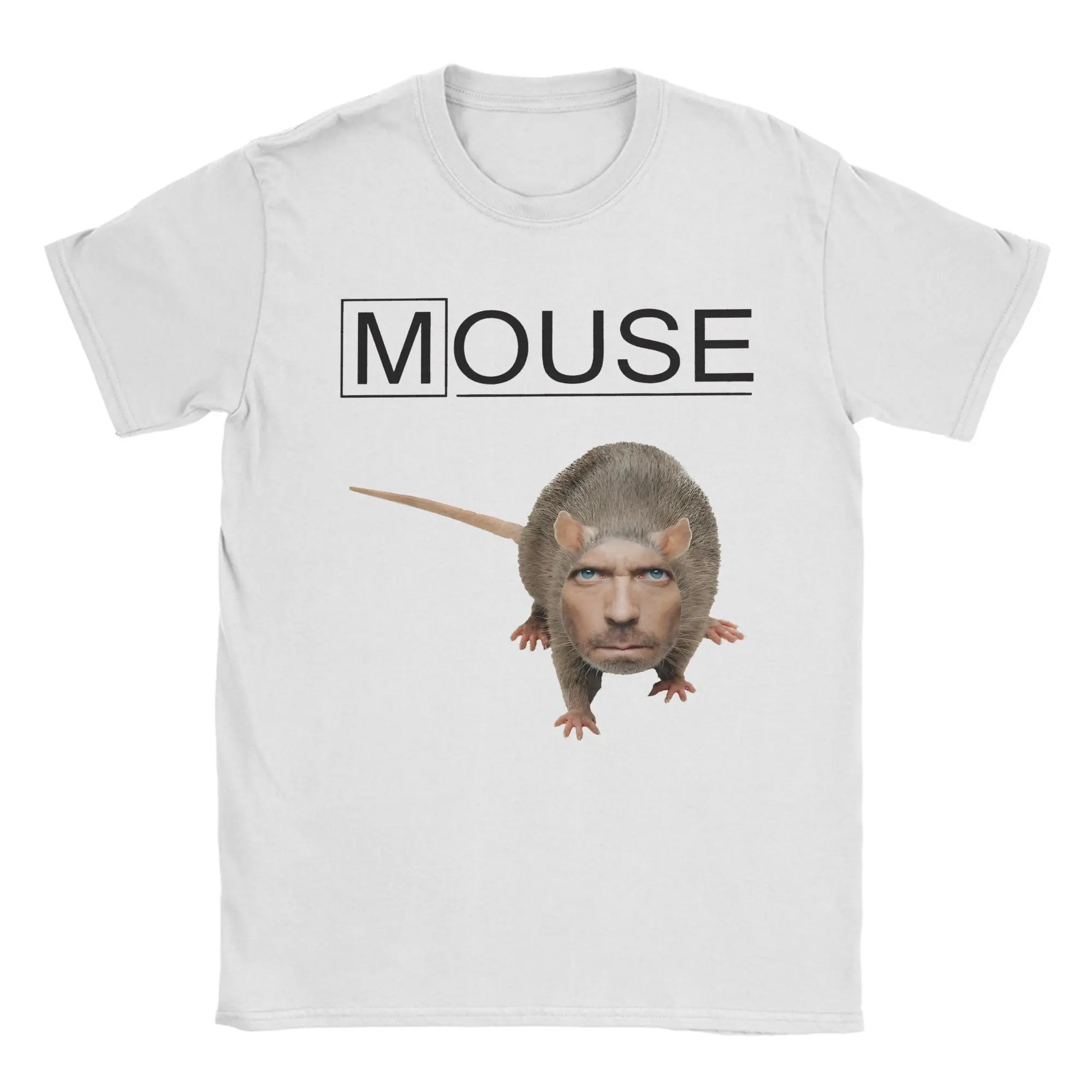 House Mouse MD Funny Dr House T-Shirt Fashion T Shirts Short Sleeve Y2K Funny Tshirt Summer Cotton O Neck Plus Size 5XL Top Tees