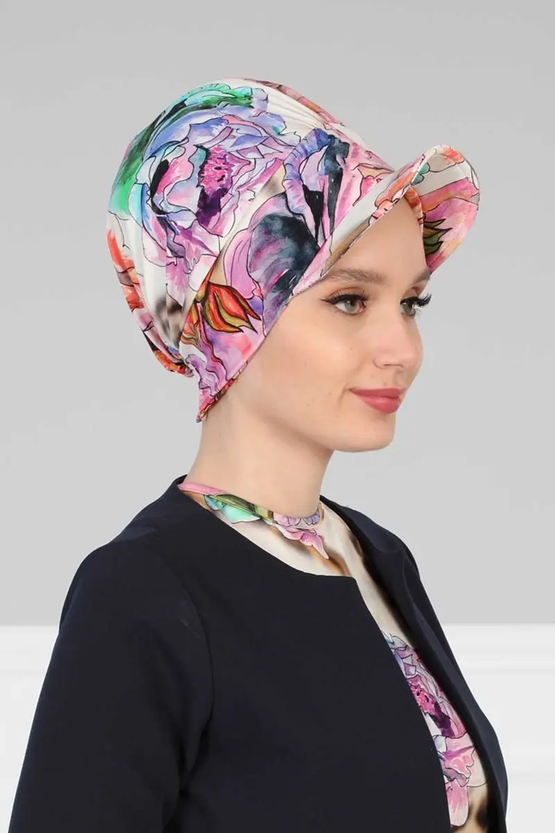 Gekamd Bone Natuur Patroon Met Hoed