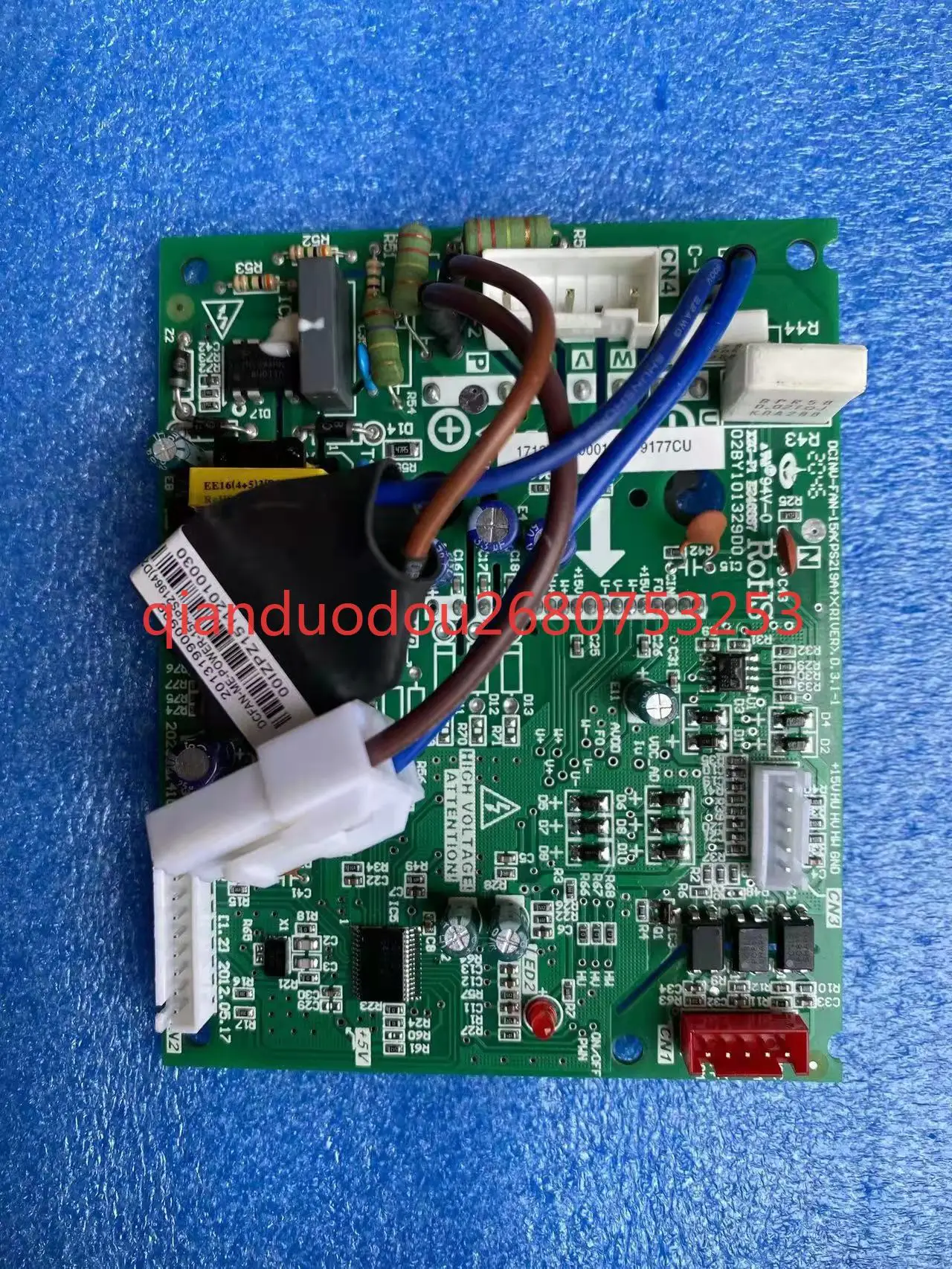 

Подходит для модуля привода вентилятора кондиционера Midea 15А DCFAN-ME-POWER-15A (PS21964)