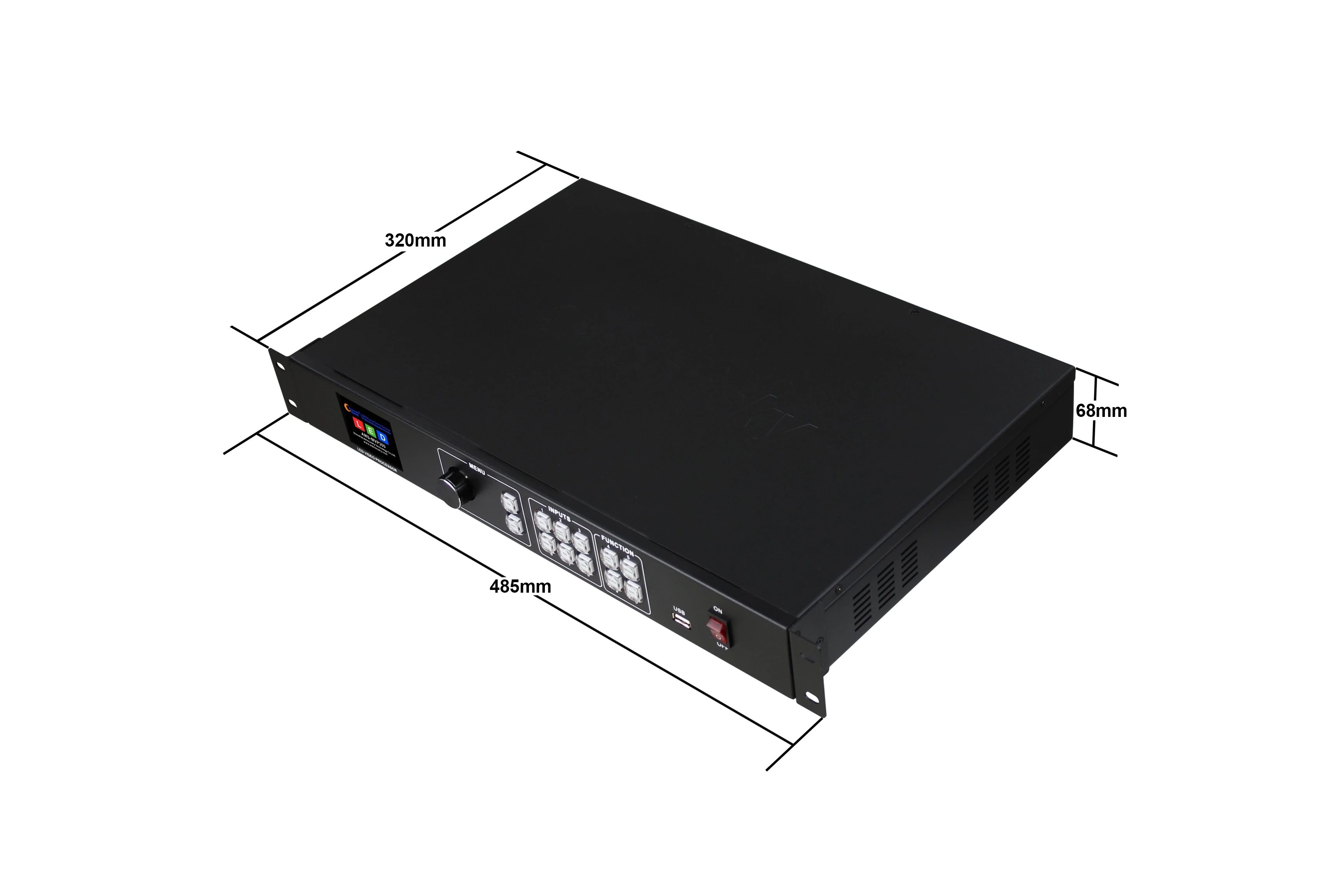 Amoonsky AMS-MVP300 Led 비디오 프로세서(USB 오디오 비디오 출력 지원) Led 이벤트 디스플레이용 Nova/Linsn/Huidu 송신 카드