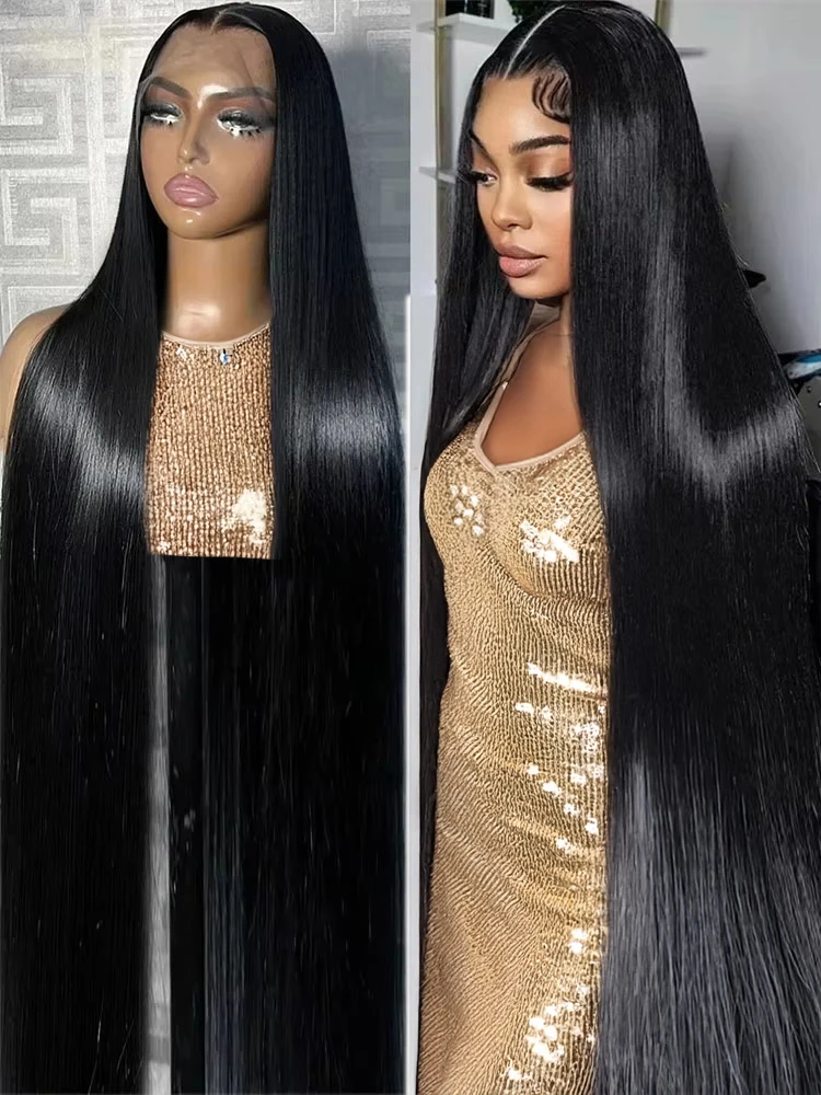 

HD 13x6 Lace Frontal Wig Straight Transparent Lace Brazilian Human Hair Wig 13x4 Lace Natural Wig Brazilian For Women Preplucked