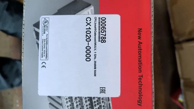 DIN rail type fanless embedded industrial CPU controller CX1020-0000
