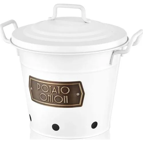 The Mia Potato Onion Bucket White GLV0516