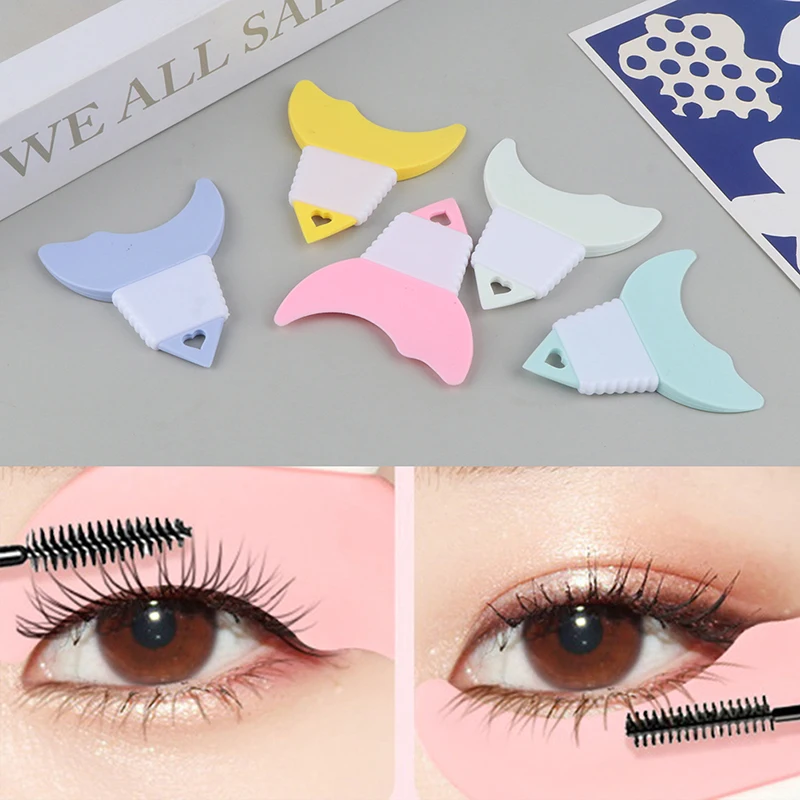 Silicone Eyeliner Stencils para Mulheres, Eyes Makeup Assist Helper, Guia Eyeliner Iniciantes, Moldes de Cartões, Eye Shadow Make Up Tools