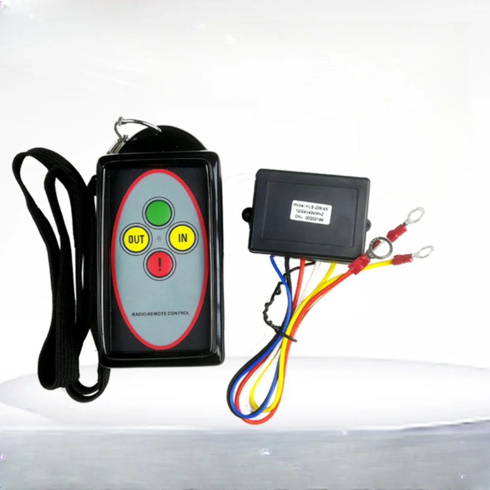 

Remote Winch Switch Winch Remote Control Dual-voltage Compatibility Remote Control For Recovery Tasks Wireless Control