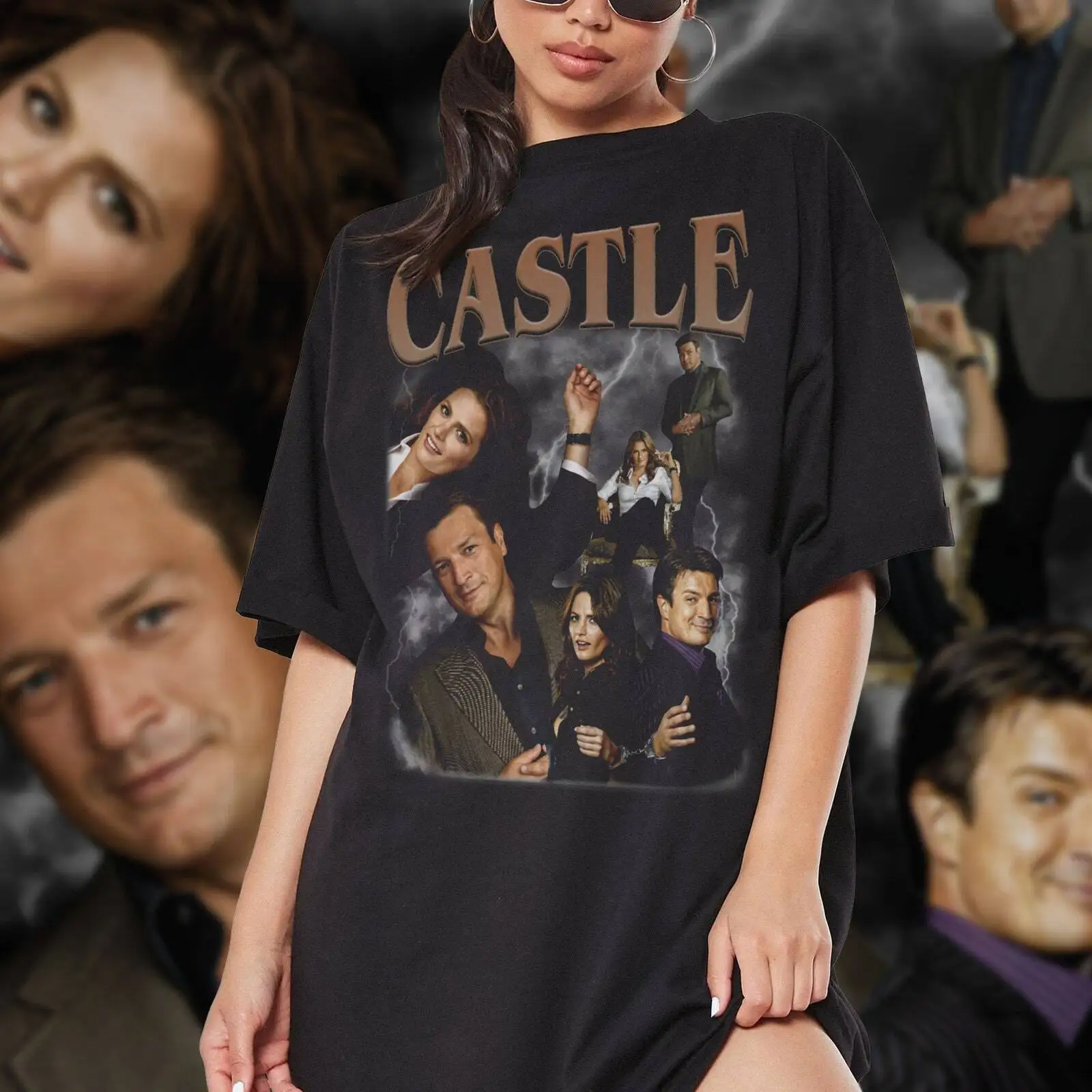 Retro Castiel Shirt - Castiel Tshirt,Castiel T-shirt,Castiel T shirt,Castiel Swe