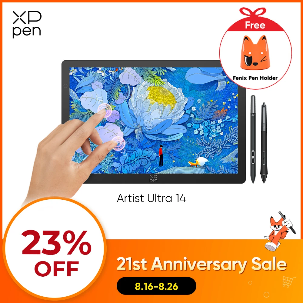 【¥96,945】XPPen Artist Ultra 14 有機EL ペンタブレット-アリエク特価アラート