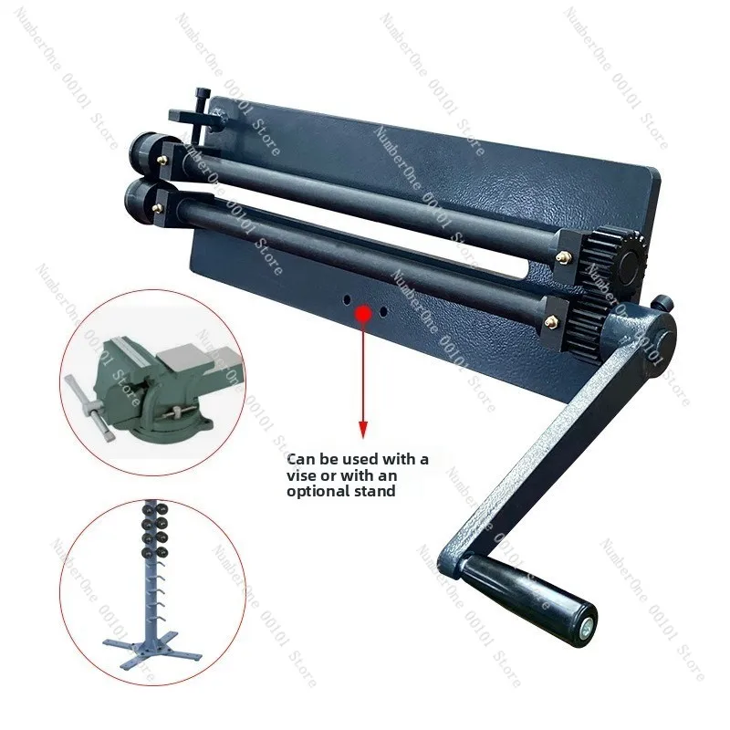 Rolling machine rm-12/rm-18 ball machine thin plate rotate edge pressing