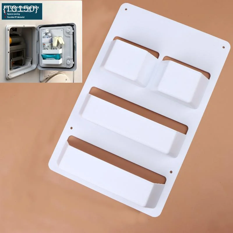 

【F2-TG150】Дверца туалетной комнаты для автодома/каравана с карманом для хранения, для полки Kassett, белая, высококачественная, для автодомов и фургонов