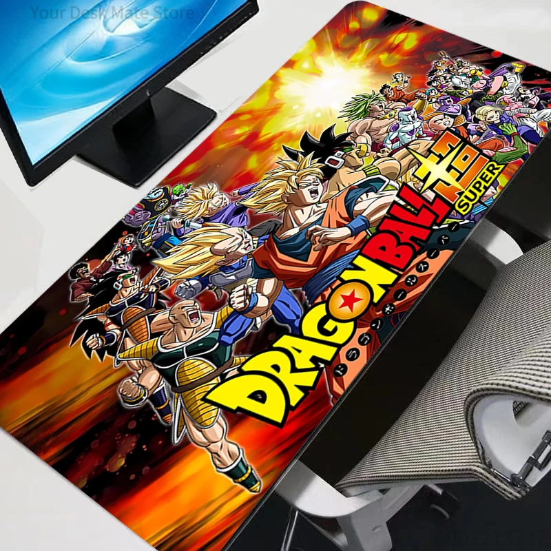 Mauspad Dragon Ball DBZ Game, Gummi, PC-Tastatur, Laptop, Computer, Speed-Schreibtischunterlage, Gaming-Zubehör, Mauspad, Mauspads