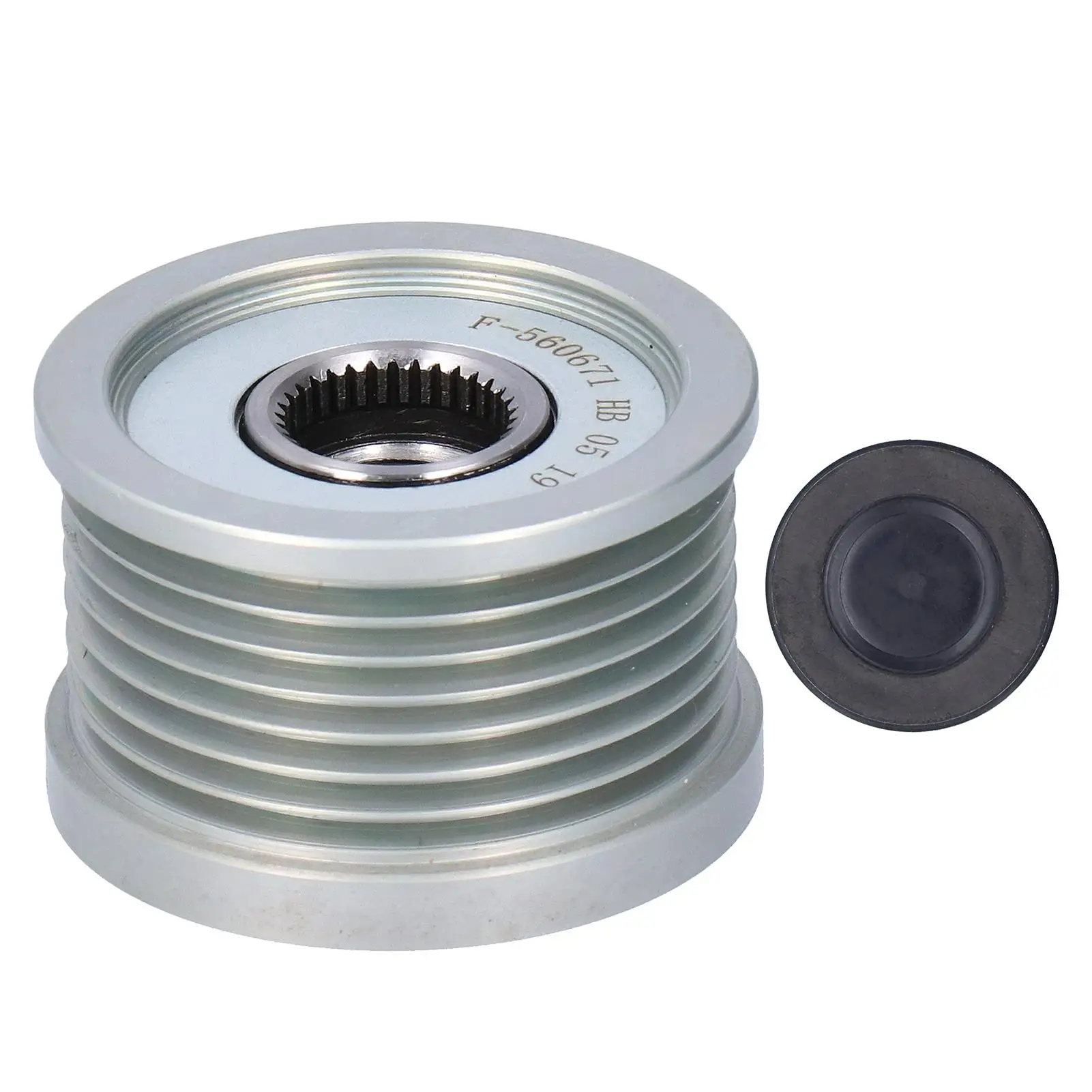 

auto parts generator belt Alternator Pulley F-560671 654804 A08732 F00M992740 Fit for Mitsubishi CANTER car