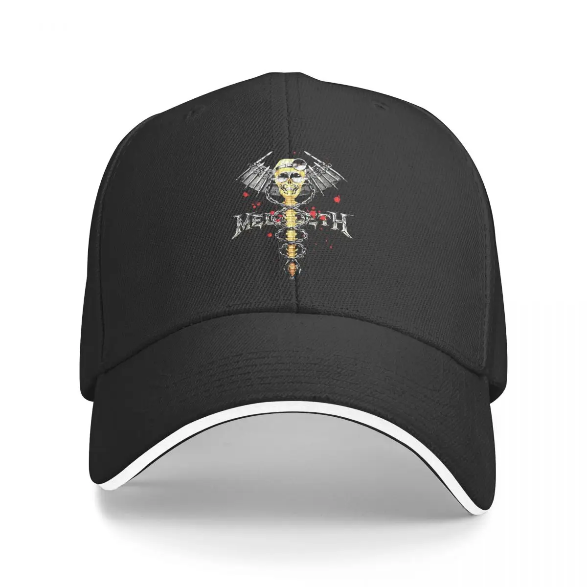 Megadeths Band Album Baseball Caps Hip Hop Hip Hop Metal Rock Sandwich Hats Unisex Breathable Dad Hat Outdoor