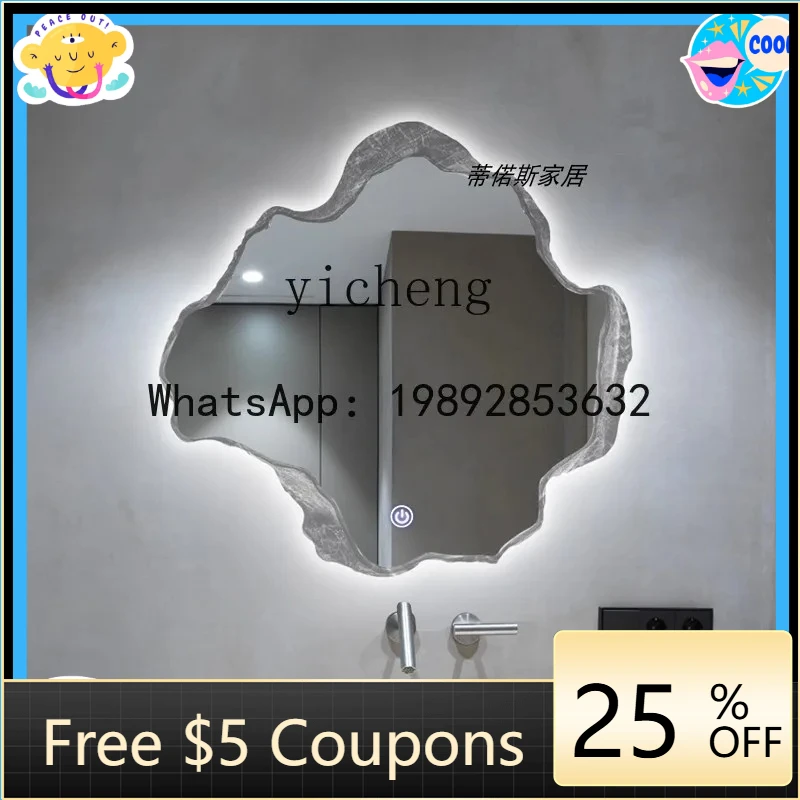 

BB Nordic Irregular Bathroom Makeup Mirror Art Living Room Decoration Creative