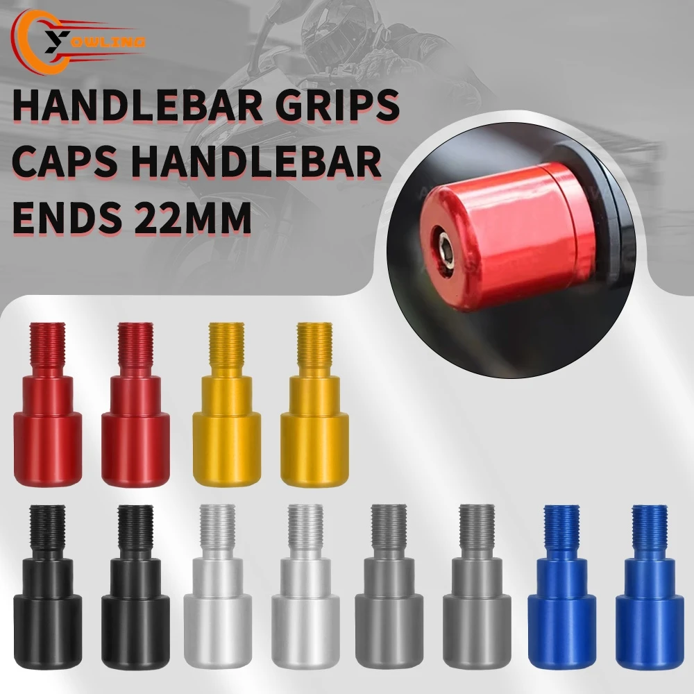 

Motorcycles For YAMAHA MT-07 MT-09 MT-10 MT-125 MT 07 09 10 125 2014- 2023 Handlebar Grips End Handle Bar Cap End Plug 2022 2021
