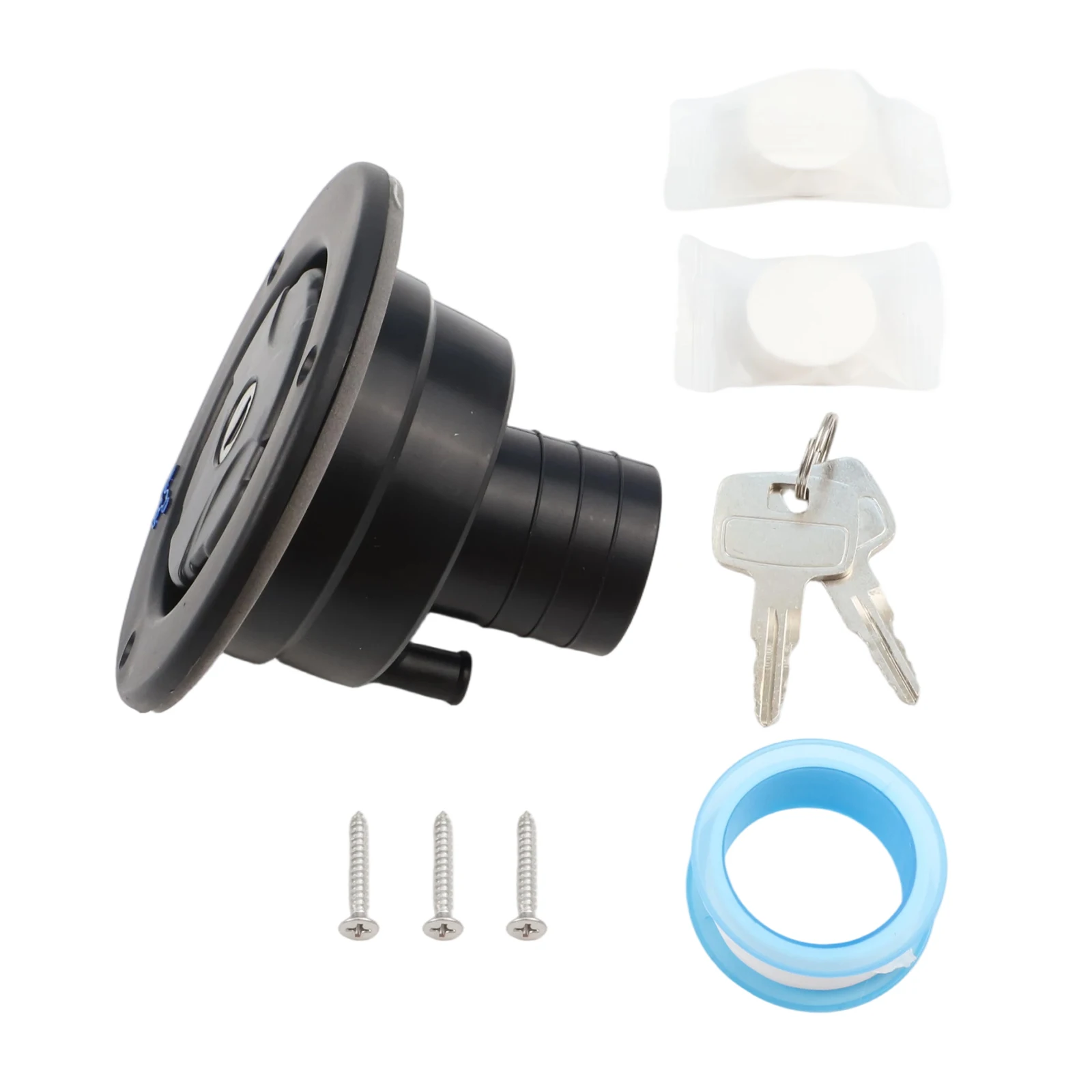 

Newest Sale High Quality 80mm Deep Water Tank Cover With Key Water Inlet Suitable For RV Caravan Trailer Car Accessories