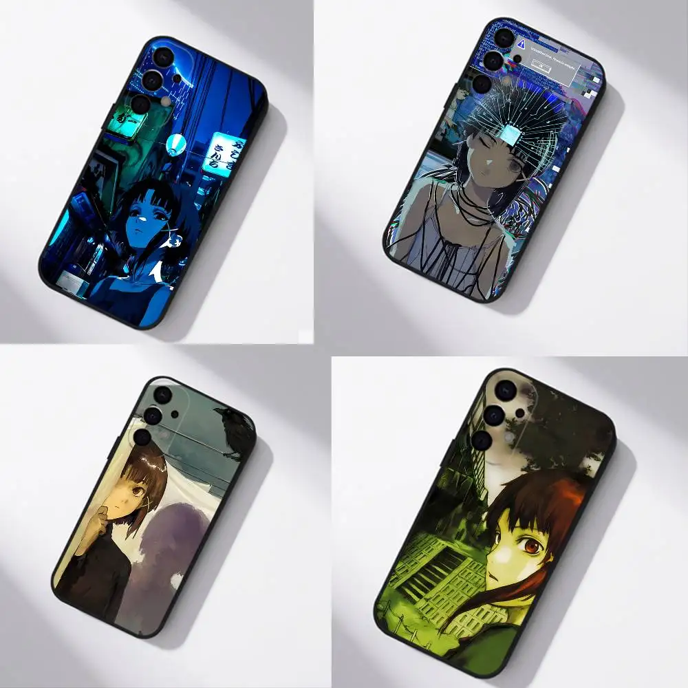 

Serial E-Experiments LainS For Samsung S25,S24,S21,S22,S23,S30,Ultra,S20,Plus,Fe,Lite,5G Black Cover Phone Case