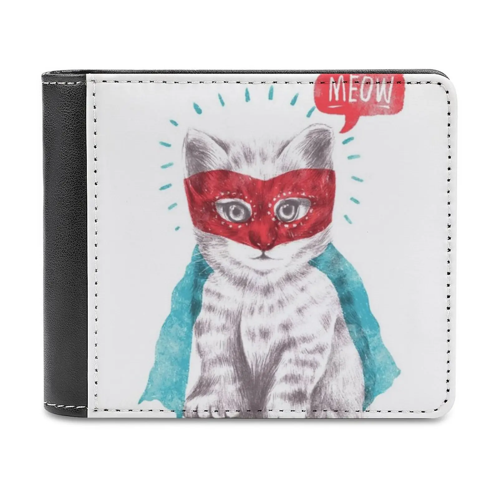 Marsaxlokk 몰타의 몰타 다채로운 낚시 보트 소프트 남성용 지갑 남성용 지갑 남성용 새 지갑 신용 카드 소지자