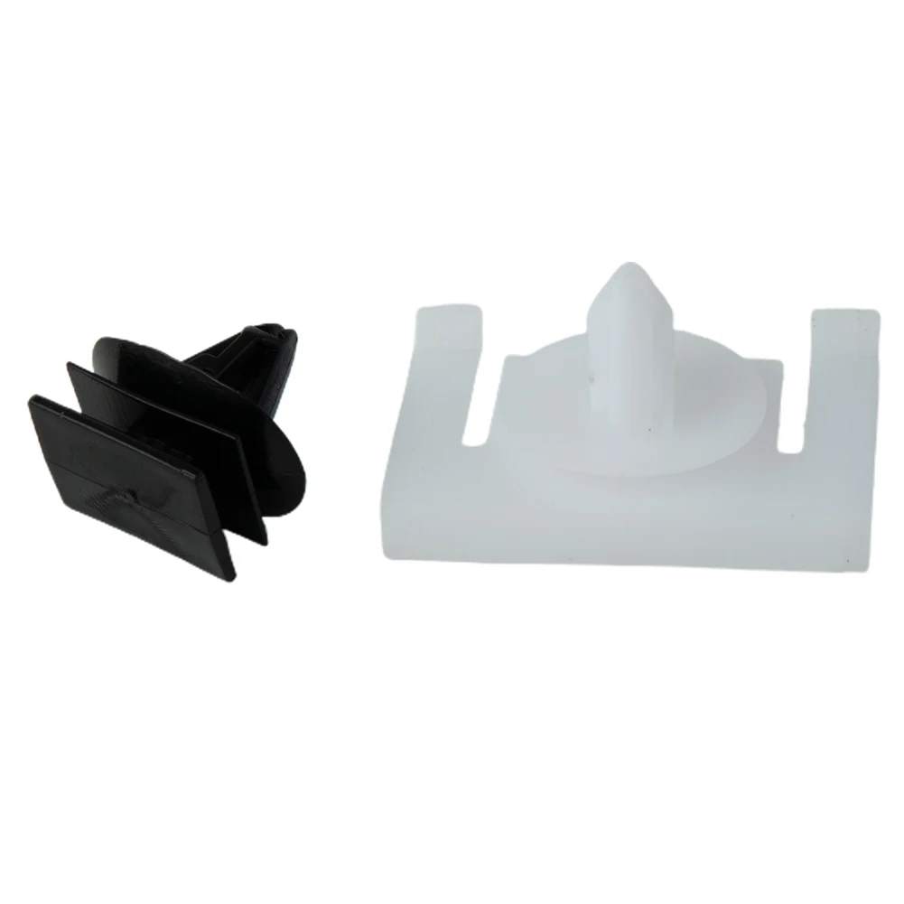 16PCS/Satz Clips Stable Performance White Black Convenient Operation Easy Replacement For Holden Replaces 92138807