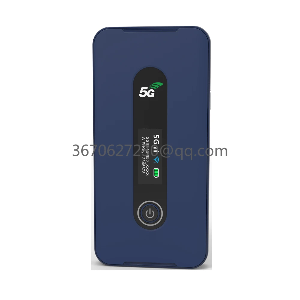 

2.5Gbps 6000mAh Dual Band Mobile Wifi Router 5g 128users 5g Pocket Wifi Router SIM CARD Slot