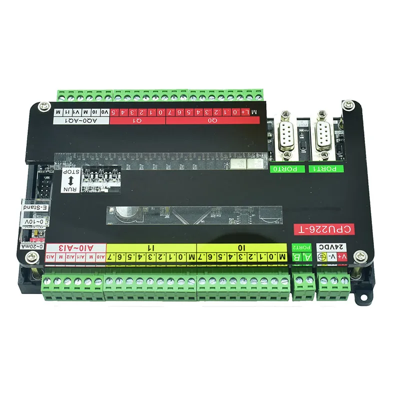 PLC Industrial Board S7-200 Domestic CPU226cn Simple Plate Module With Analog 16 In 14 Out DC24V Programmable Controllerhi