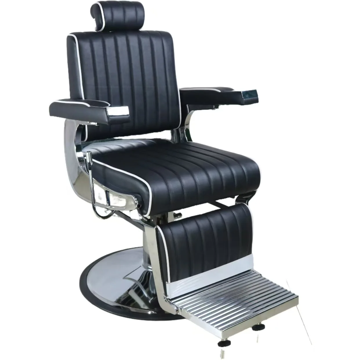 

Salon Furniture Hairdressing Barber Chair Recliner Adjustable Height Barber Chairs With Pillows For Men