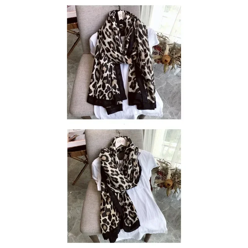 Luxury Brand Winter Scarf,leopard Scarf Women,Soft Pashminas,shawls and Scarves Muslim Hijab,animal Print Leopardo,cape