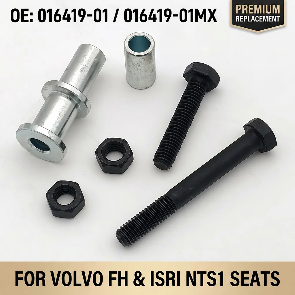 

016419-01MX ISRI NTS1 Damper Shaft Kit for Volvo FH FM Truck Seat Shock Absorber Mounting Hardware Kit 016419-01MX Repair Kit