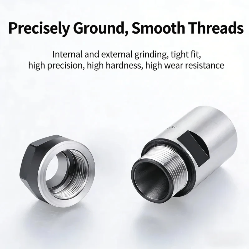 High Precision Drill Chuck ER Chuck B10 B12 B16 B18 JT6 ER11 ER16 ER20 ER25 ER32 Drill Chuck Tool Holder Motor Shaft Tool Holder view 4