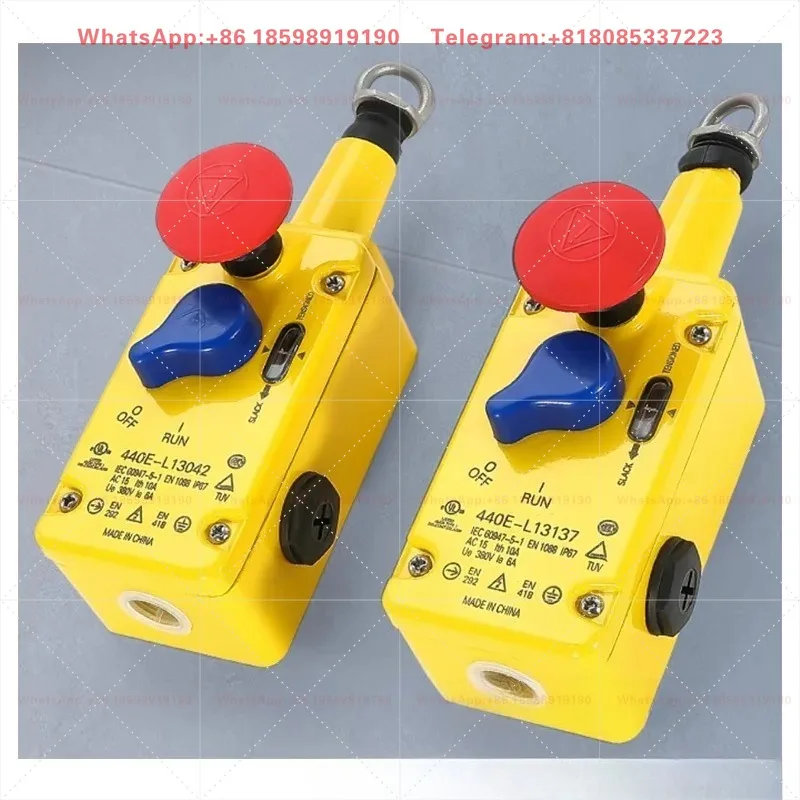Original AB Emergency Stop Pull Cord Switch 440E-L13042 440E-L13137