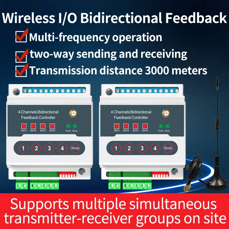Multi-loop wireless intelligent control, adjustable switching frequency, supports multi-program operation controller, multi-loop