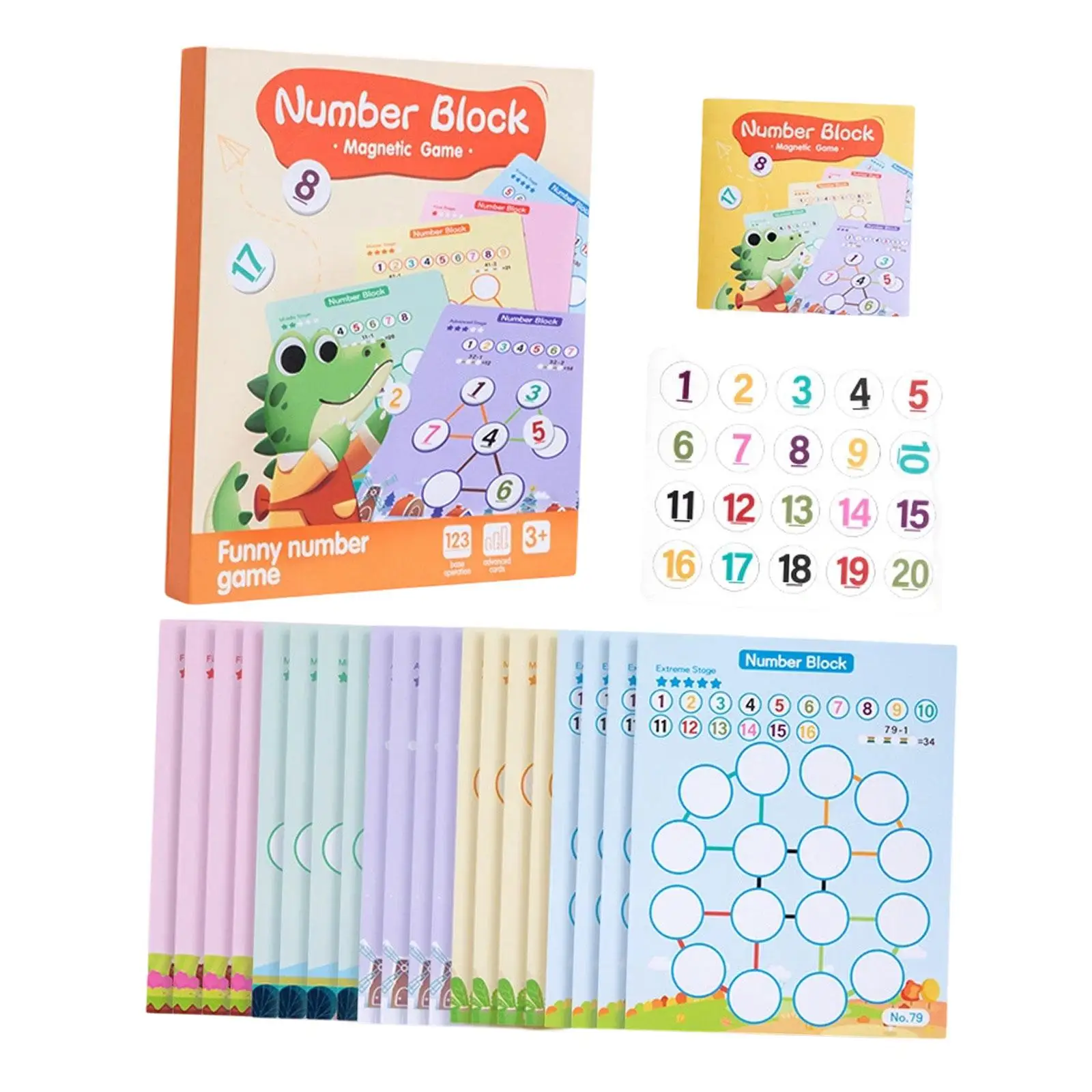 Mathematics Operations Math Game Counting Educational Toys for Toddlers Kids