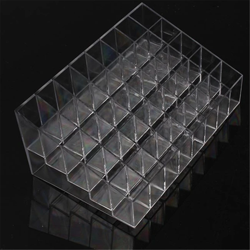 Acrylic Nail Polish Display Stand  Multi-Layer Plastic Transparent Frame Mask Lipstick Display Cosmetics Hot Sale