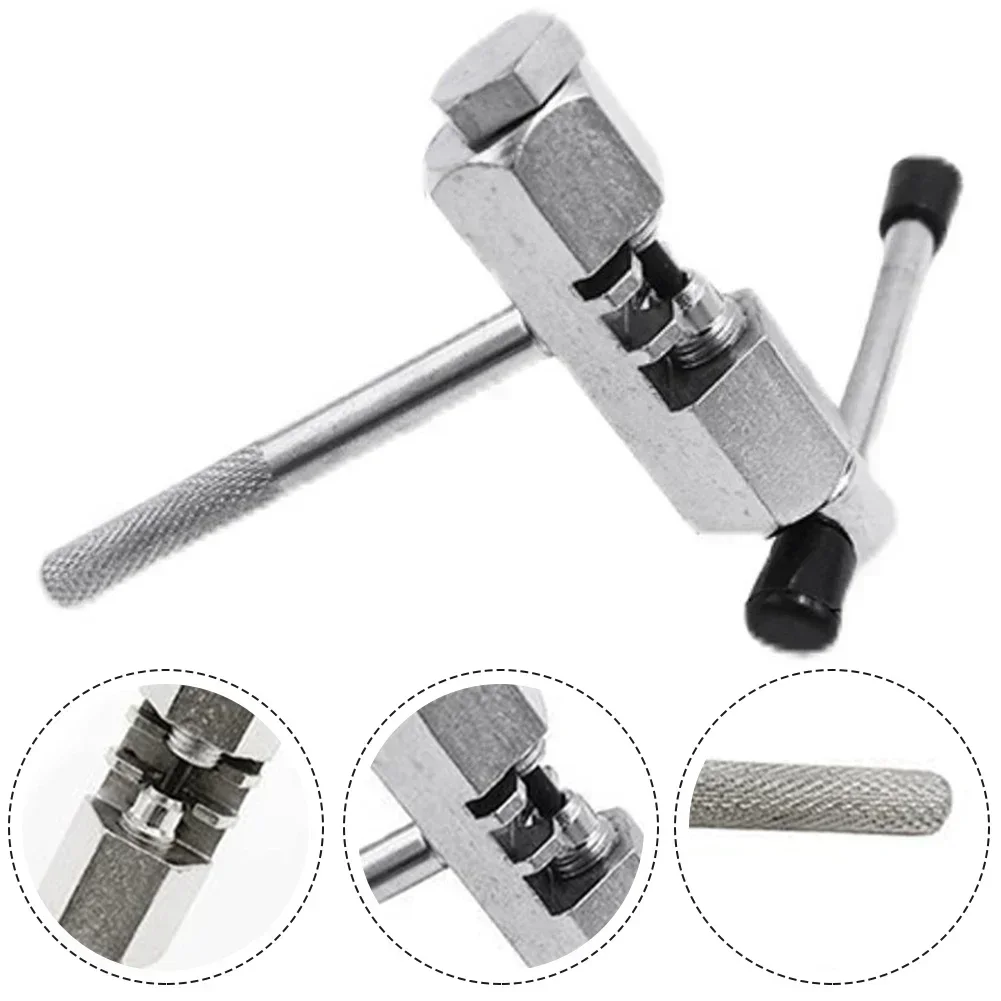 Durable Bike Bicycle Chain Squeeze Breaker Remover Repair Rivet Chain Pin Removal Tool Steel Chain Saw Splitter Cutter Tools