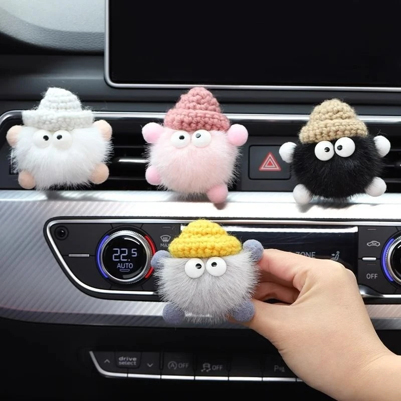 

Cute Cartoon Car Freshener Luxury Air Outlet Decoration Long Lasting Fragrance Auto Interior Ornament Personalized