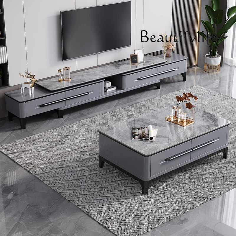 

SS Narrow Gray Alone Tv Stand Universal Extended Designer Nordic Tv Cabinet Modern Minimalist Mueble Para Televisor Furniture Ho