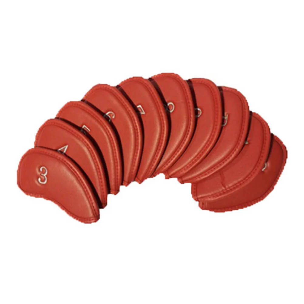 

Iron Covers Club Head Cover irons sets Club Headcovers Set PU Iron Cover Iron Head Covers