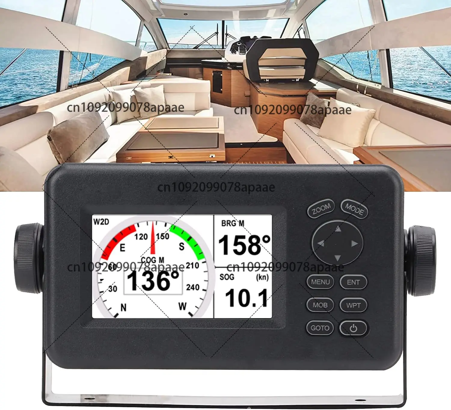 FOR  HP-528A HP-528 Class AIS buoy GPS Transponder Combo 4.3 Color LCD Marine Navigator Navigation Locator fish finder