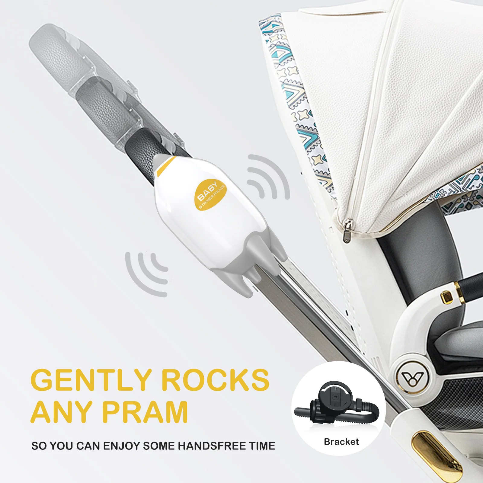 عربة أطفال محمولة، جهاز مهدئ لنوم الطفل #2