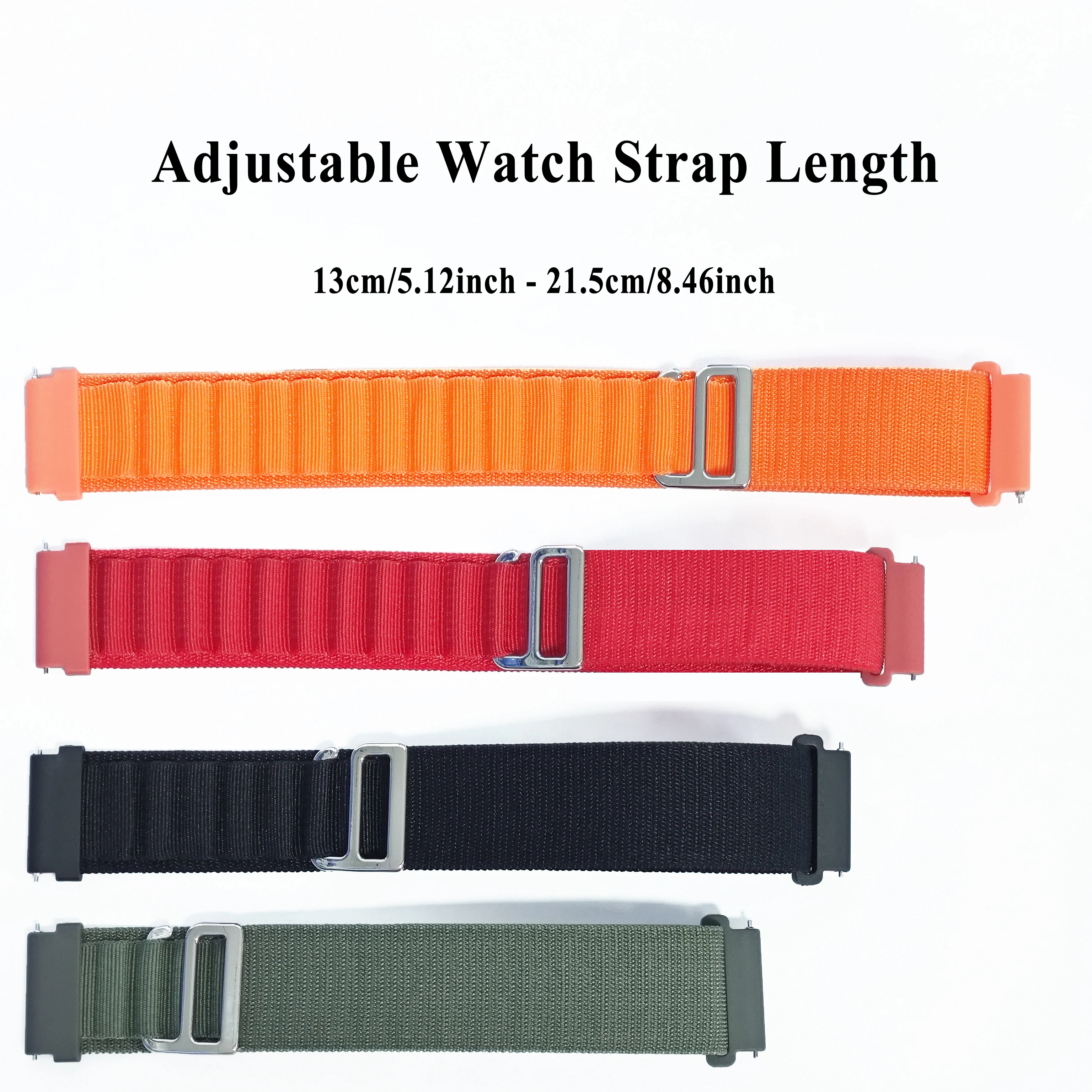 Correa de nailon para reloj inteligente Amazfit Bip 6/Bip 5, repuesto de pulsera deportiva para Amazfit Balance 2/Balance Band