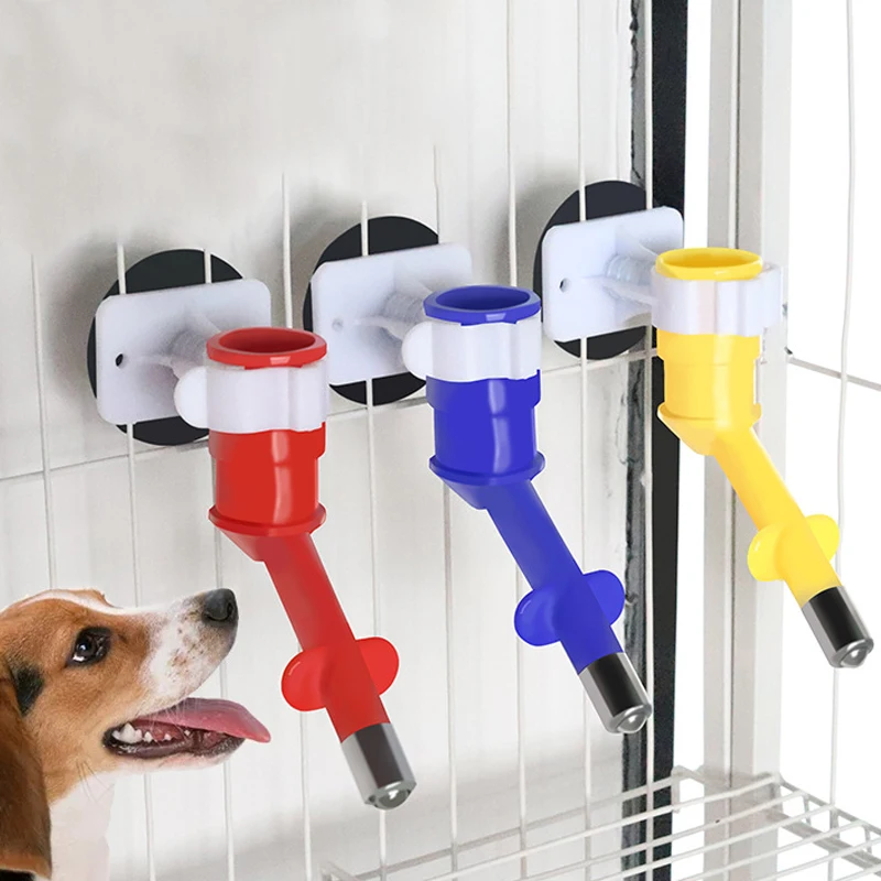 

Pet Water Fountain Hanging Drinking Head Dog Cage Hanging Watering Can Cat Automatic Feeding And Drinking Pet Supplies