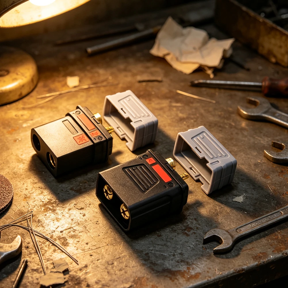 QS10P-L Connector 1 Pair Designed for High Current Spark Use in For RC For Battery and Industrial Power Systems