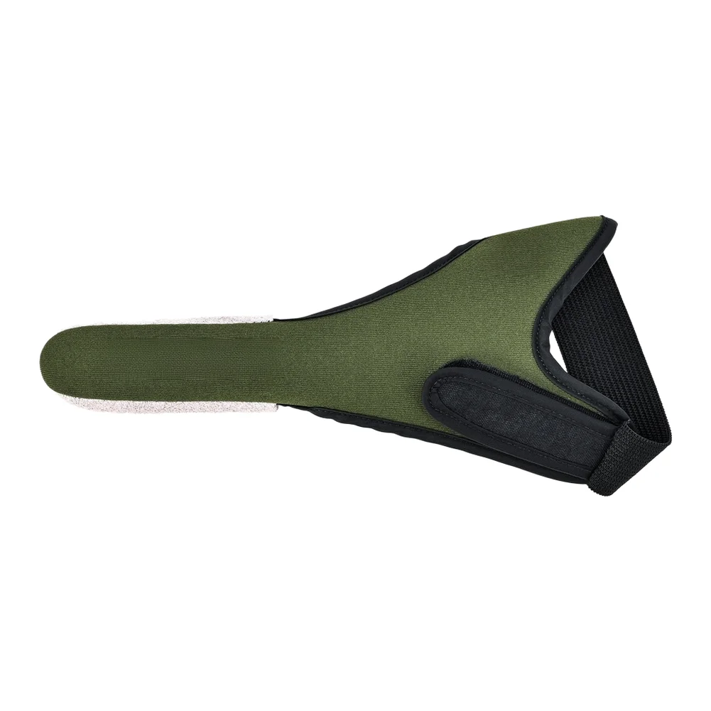 For fishing Finger Protection Sleeve with Leather Reinforced Tips Cloth Body and Non-Slip Textured for Reliable Grip