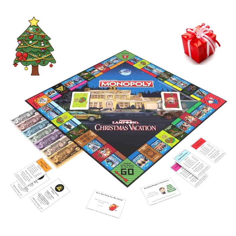 National Lampoons Board Game National Lampoons Board Game Christmas Vacation Travel Strategy Game For 2-6 Players