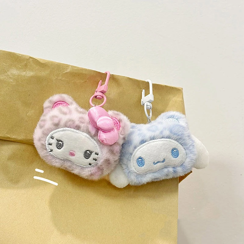 Kawaii KT Kat Pluche Sleutelhanger Leuke Hello Kitty Sleutelhouder Soft Gevulde Pop Sleutelhanger Tas Hanger Decoratie Voor Meisje Geschenken
