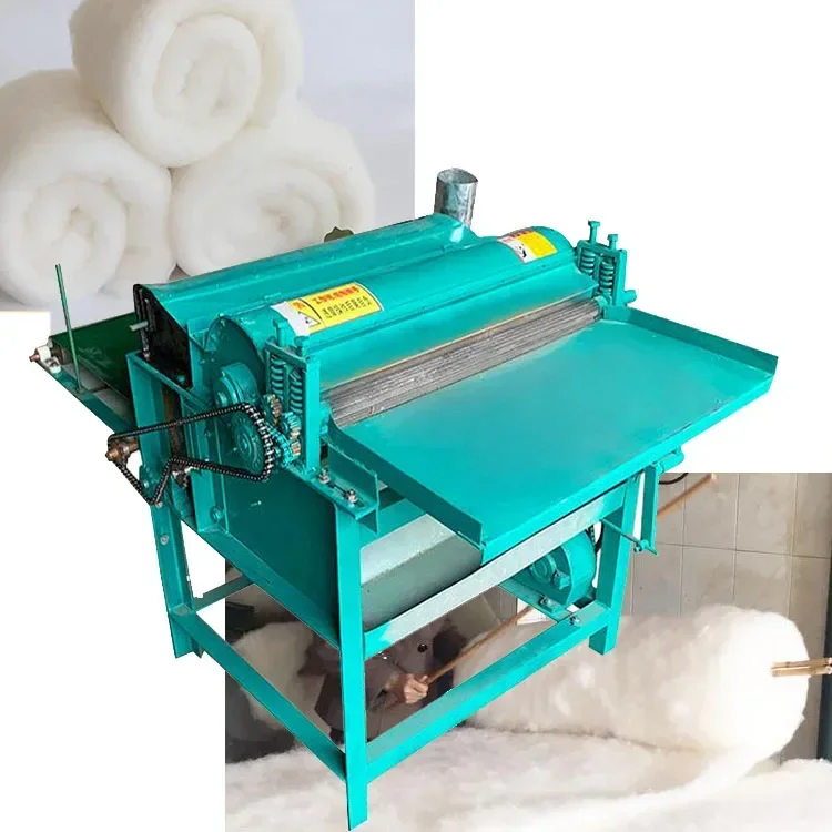 

Intensity High Efficient Fiber Cashmere Carding Cotton Wool Rolls Making Machine Carding Machine For Cotton