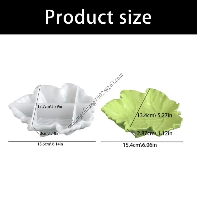 قالب صينية سيليكون متعدد الأغراض Q6RB لتخزين المجوهرات ومستلزمات فنية الصب