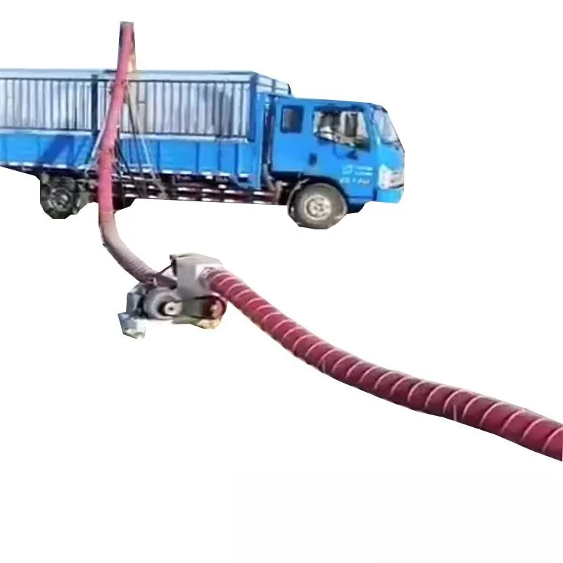 Automatic feeding hose grain suction machine Self-priming beef tendon hose grain pumping machine Conveyor