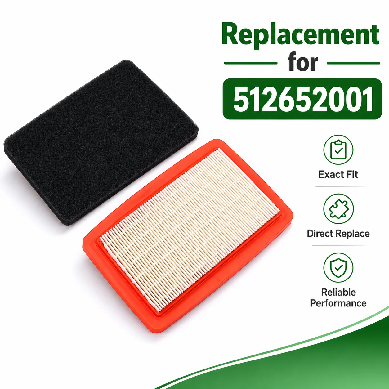 Air Filter Fuel Filter Kit Replacement For Husqvarna 544271601 RedMax T401282310 T401282311 Fits EB7000 180BF 180BT 370BFS